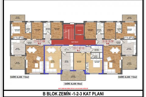 Продажа квартиры  в Бурсе, Турция 2+1, 85м2, №187570 – фото 4