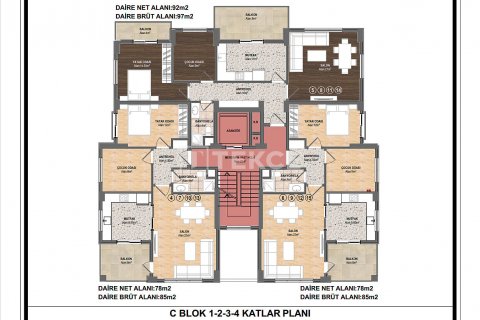 Продажа квартиры  в Бурсе, Турция 2+1, 85м2, №187570 – фото 5