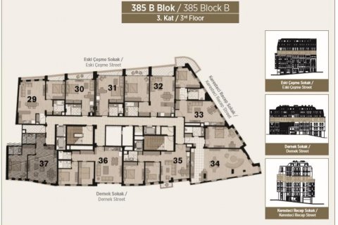 Продажа квартиры  в Стамбуле, Турция 2 комн., 67м2, №186204 – фото 27
