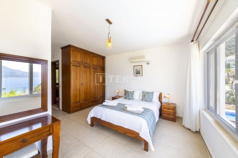 4+1 Villa  i Kas, Antalya, Tyrkiet Nr. 193894 - 26