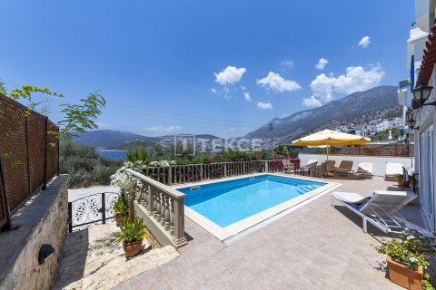 4+1 Villa  i Kas, Antalya, Tyrkiet Nr. 193894 - 3