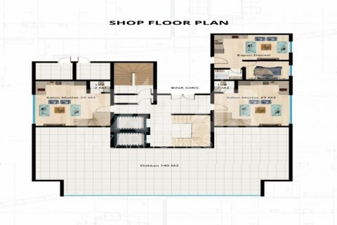 1+1 Lejlighed  i Mahmutlar, Antalya, Tyrkiet Nr. 189817 - 26