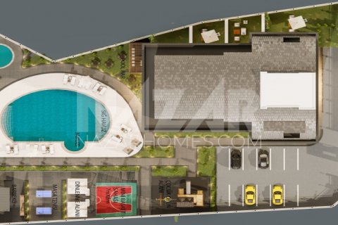 1+1 Lejlighed  i Avsallar, Antalya, Tyrkiet Nr. 189818 - 11