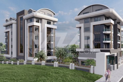 1+1 Lejlighed  i Alanya, Antalya, Tyrkiet Nr. 189816 - 9