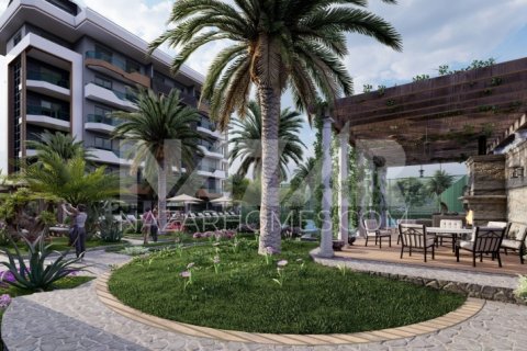 1+1 Lejlighed  i Alanya, Antalya, Tyrkiet Nr. 189816 - 17