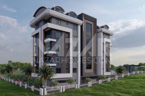 1+1 Lejlighed  i Alanya, Antalya, Tyrkiet Nr. 189816 - 10