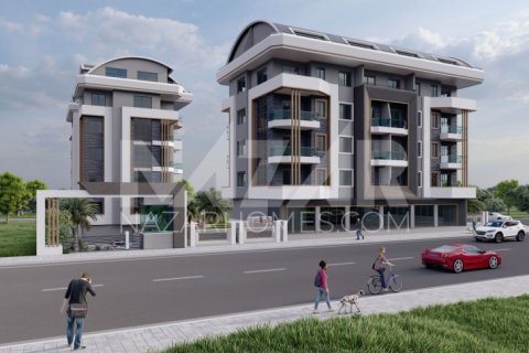 1+1 Lejlighed  i Alanya, Antalya, Tyrkiet Nr. 189816 - 4