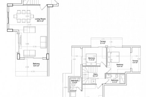 3+1 Takvåning i Yekta Green Life Gazipasa Residence, Gazipasa, Antalya, Turkiet Nr. 160746