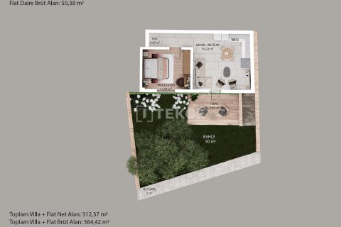 8+2 Villa  i Bodrum, Mugla, Tyrkia Nr. 83505 - 20