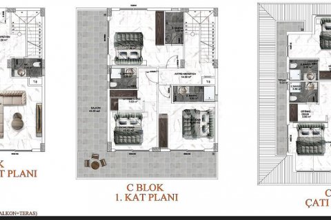 Villa for sale  in Alanya, Antalya, Turkey, 5 bedrooms, 290m2, No. 182466 – photo 29