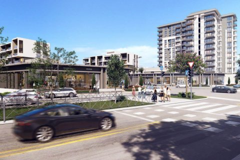 آپارتمان در  Aksu ، ترکیه 1 خوابه ، 64 متر مربع.  شماره 194080 - 1