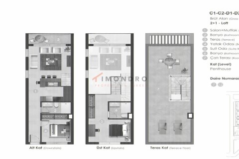 2+1 Lägenhet  i Girne,  Nr. 194062 - 23