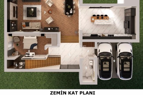 Продажа виллы в Муданье, Бурсе, Турция 4+1, 310м2, №192966 – фото 17