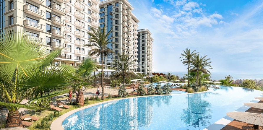 4+1 Takleilighet  i Alanya, Antalya, Tyrkia Nr. 170594