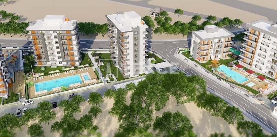 1+1 Leilighet  i Aksu, Antalya, Tyrkia Nr. 193171