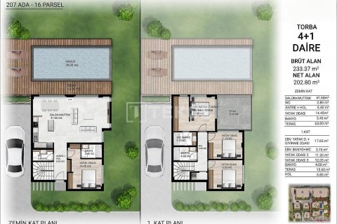 Продажа виллы  в Бодруме, Мугле, Турция 4+1, 234м2, №193166 – фото 23