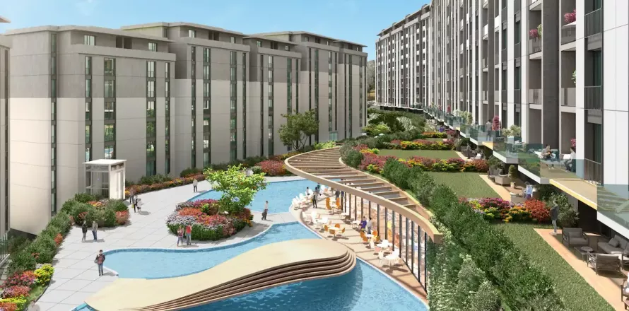 4+1 Lejlighed  i Istanbul, Tyrkiet Nr. 184597