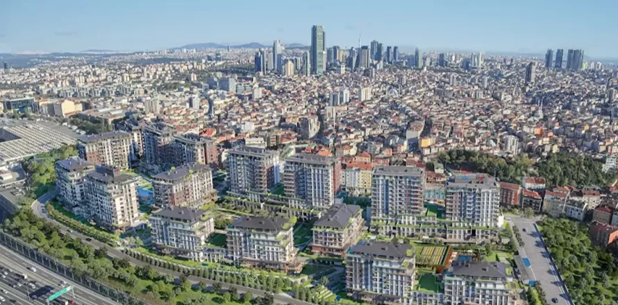 Квартира  4-х ком. в Стамбуле, Турция №190284