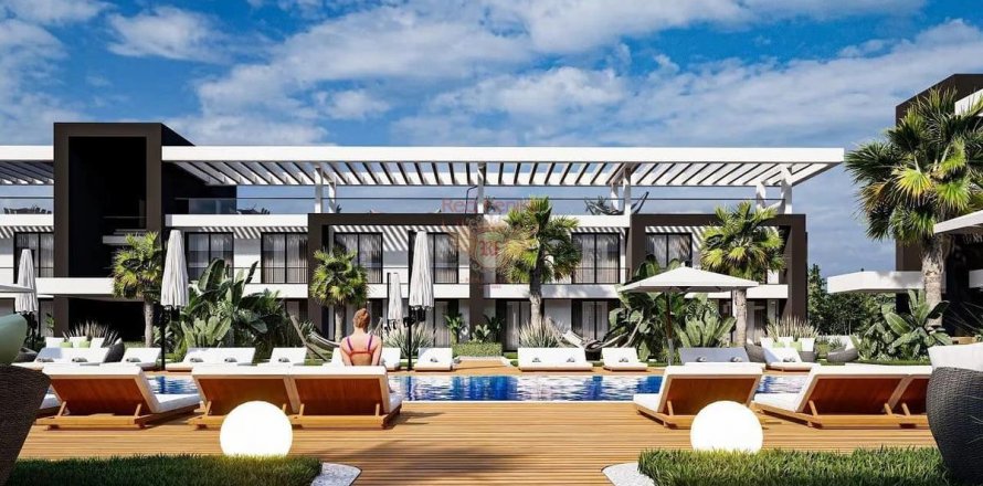 Квартира  1-х ком. в Фамагусте, Северный Кипр №187908