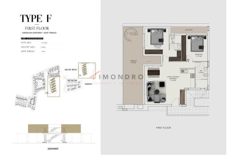 Daire  2+1  Çatalköy, Girne,  №175956 - 28