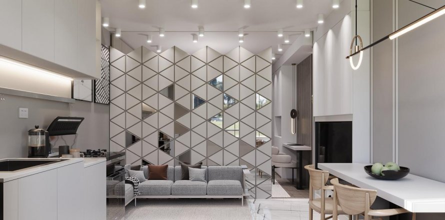 1+0 Lägenhet  i Tomuk, Mersin, Turkiet Nr. 191743