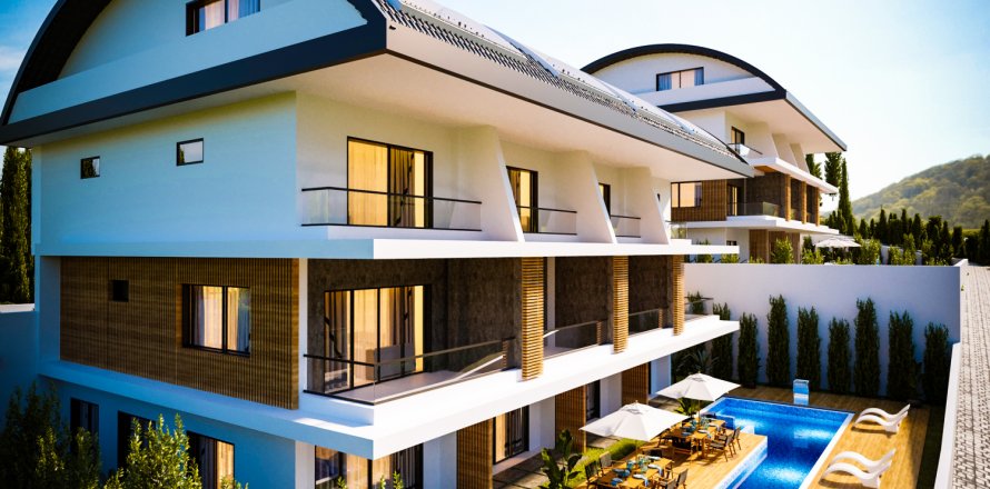 3+1 Wohnung in Alanya, Antalya, Türkei Nr. 185871