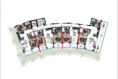 Продажа квартиры  в Оба, Анталье, Турция 2 комн., 67м2, №190419 – фото 21