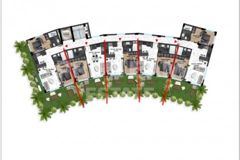 Продажа квартиры  в Оба, Анталье, Турция 2 комн., 67м2, №190419 – фото 18