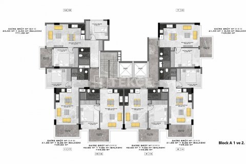 2+1 Wohnung  in Alanya, Antalya, Türkei Nr. 182116 - 26