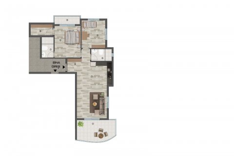 2+1 Lägenhet  i Erdemli, Mersin, Turkiet Nr. 192765 - 27