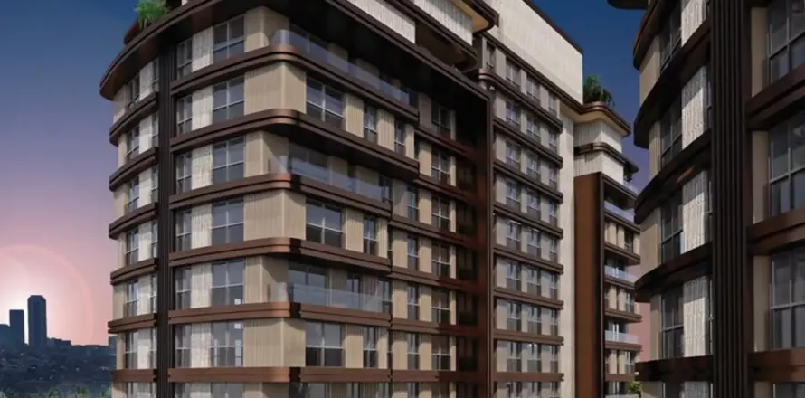 Квартира  3-х ком. в Стамбуле, Турция №206576