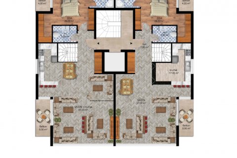 آپارتمان در  Antalya ، ترکیه  شماره 188604 - 3