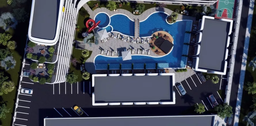 1+1 Leilighet  i Aksu, Antalya, Tyrkia Nr. 182809