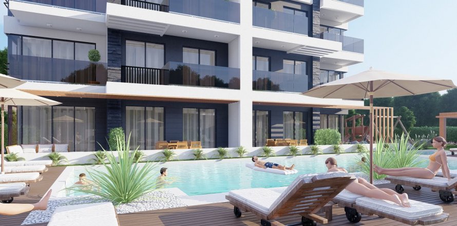 1+1 Apartment  in Alanya, Antalya, Turkey No. 185774