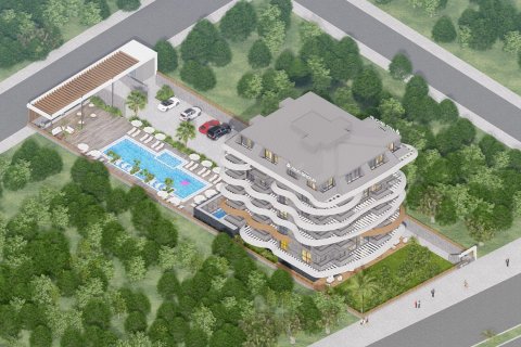 آپارتمان در  Alanya ، ترکیه 1 خوابه ، 47 متر مربع.  شماره 185776 - 22