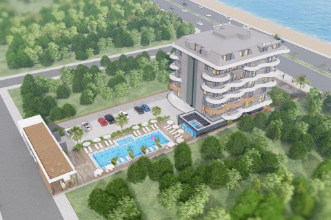 آپارتمان در  Alanya ، ترکیه 1 خوابه ، 47 متر مربع.  شماره 185776 - 13