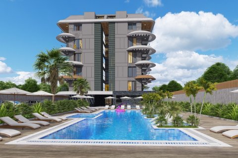 آپارتمان در  Alanya ، ترکیه 1 خوابه ، 47 متر مربع.  شماره 185776 - 18