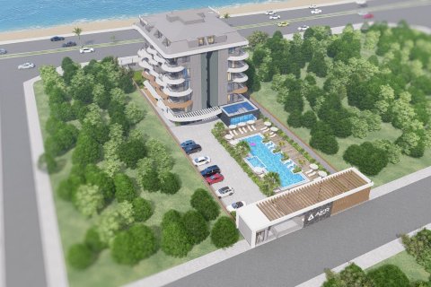 آپارتمان در  Alanya ، ترکیه 1 خوابه ، 47 متر مربع.  شماره 185776 - 12