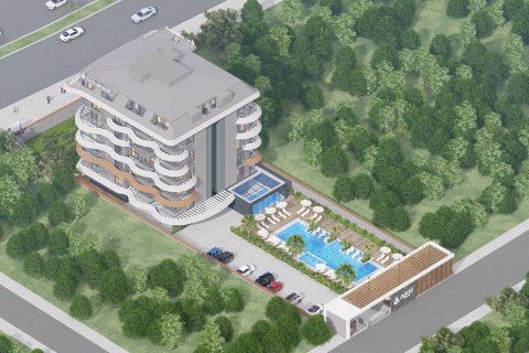 آپارتمان در  Alanya ، ترکیه 1 خوابه ، 47 متر مربع.  شماره 185776 - 21