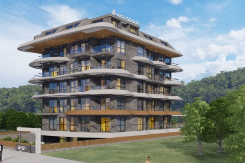 آپارتمان در  Alanya ، ترکیه 1 خوابه ، 47 متر مربع.  شماره 185776 - 14