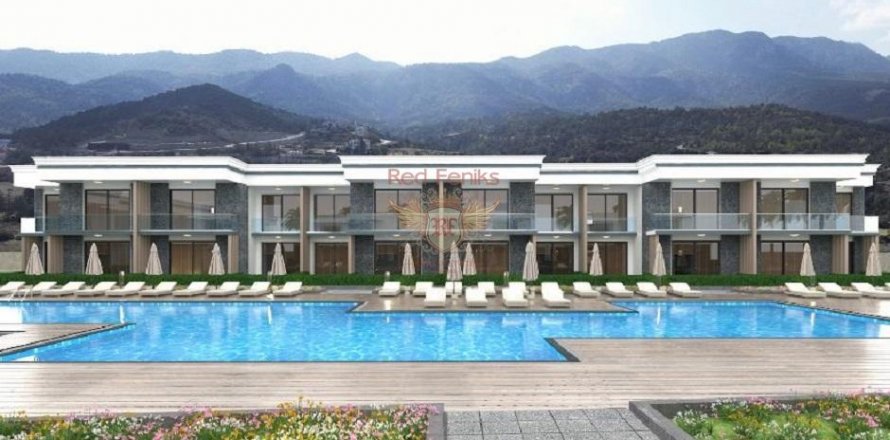 آپارتمان در Girne ، امارات متحده عربی 1 خوابه ، 57 متر مربع. شماره 187877