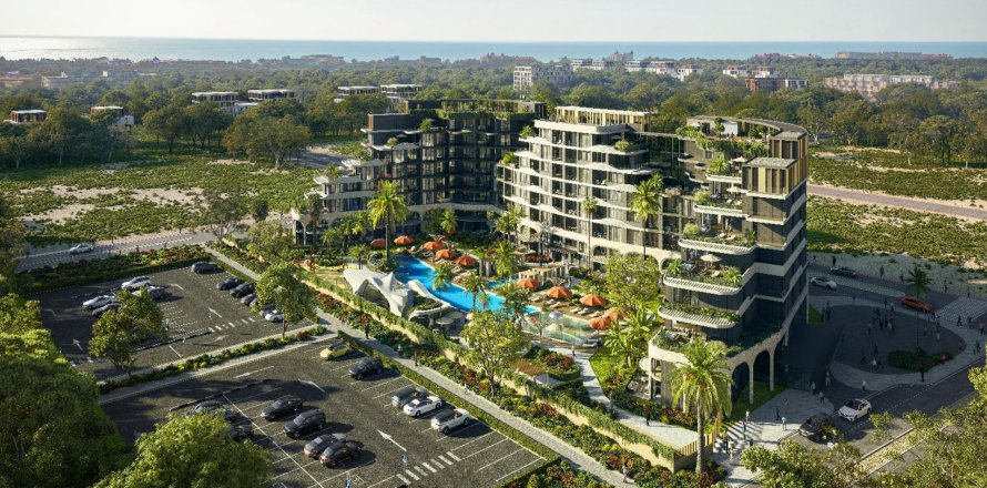 Квартира  1+1 в Аксу, Анталья, Турция №184012