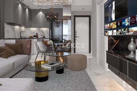 آپارتمان در  Alanya ، ترکیه 1 خوابه ، 56 متر مربع.  شماره 49108 - 24