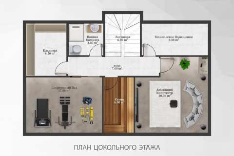 Villa for sale in Alanya, Antalya, Turkey, 4 bedrooms, 305m2, No. 80169 – photo 30