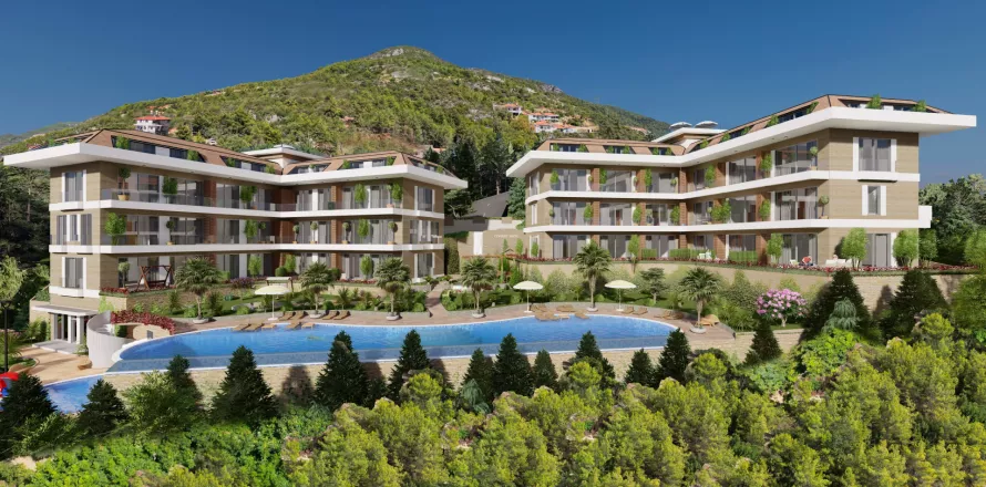 2+1 Apartment  in Alanya, Antalya, Turkey No. 167997
