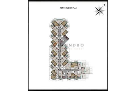 Продажа квартиры в Газиверене, Гюзельюрте, Северный Кипр 1+1, 63м2, №158991 – фото 26