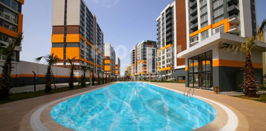 Квартира 2-х ком. в Кепезе, Анталья, Турция №192388