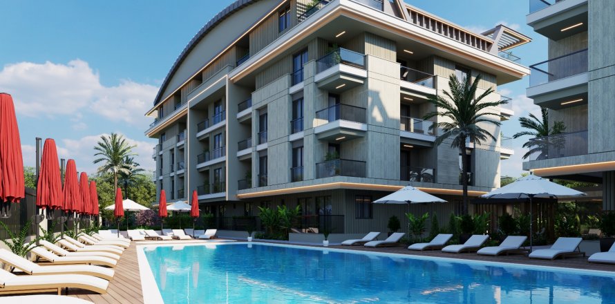 1+1 Leilighet  i Antalya, Tyrkia Nr. 190302