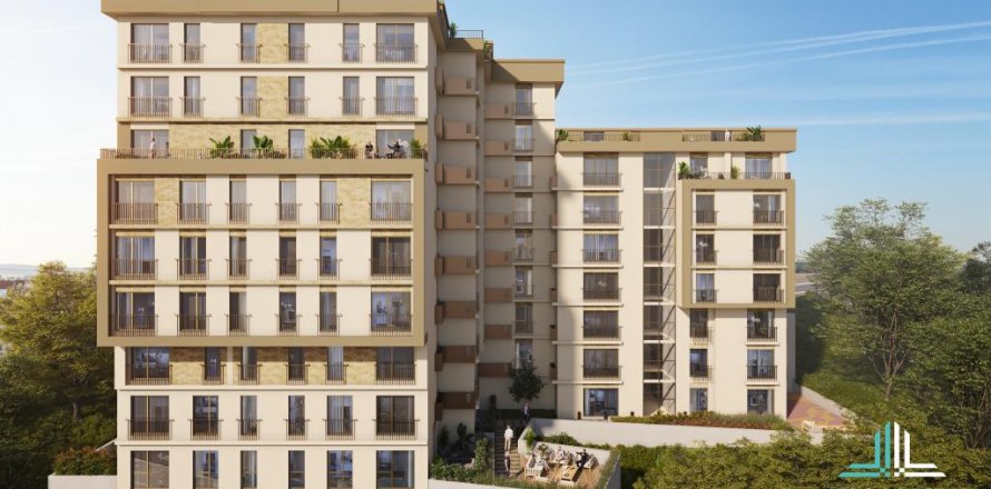 Квартира  2-х ком. в Стамбуле, Турция №186078