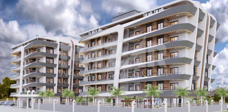 Daire  1+1  Gazipaşa, Antalya, Türkiye №211262